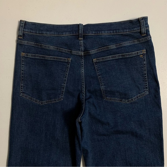 Madewell The Wide-Leg Jean in Patterson Wash Size 32 FLAW - Picture 9 of 17